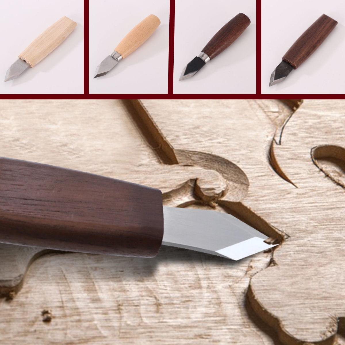 Marking Knife Steel Blade Doub - Leatherwork Knife Sheath 评论和价格