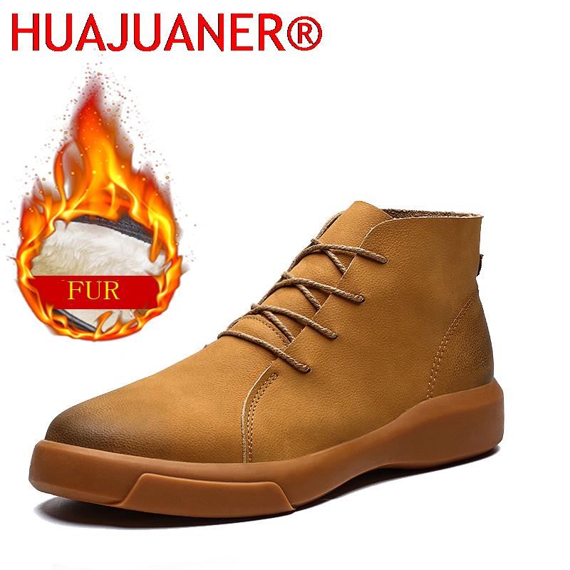 Luxury Brand Winter Fur Warm C - Leatherwork Boots 评论和价格