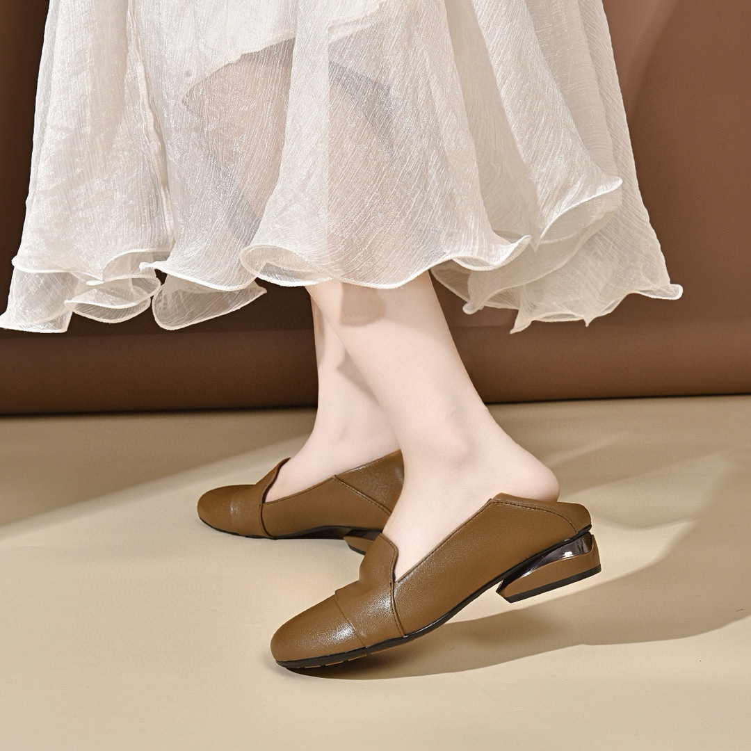 Women's shoes 2026 autumn low  - Leather Works 评论和价格