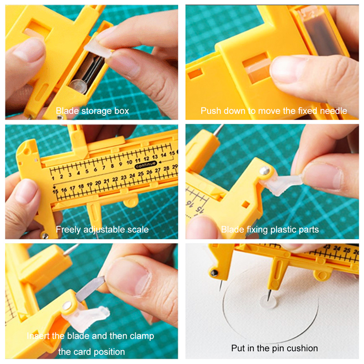 10-300mm Circle Cutter Trimmer - Leatherwork Rings 评论和价格